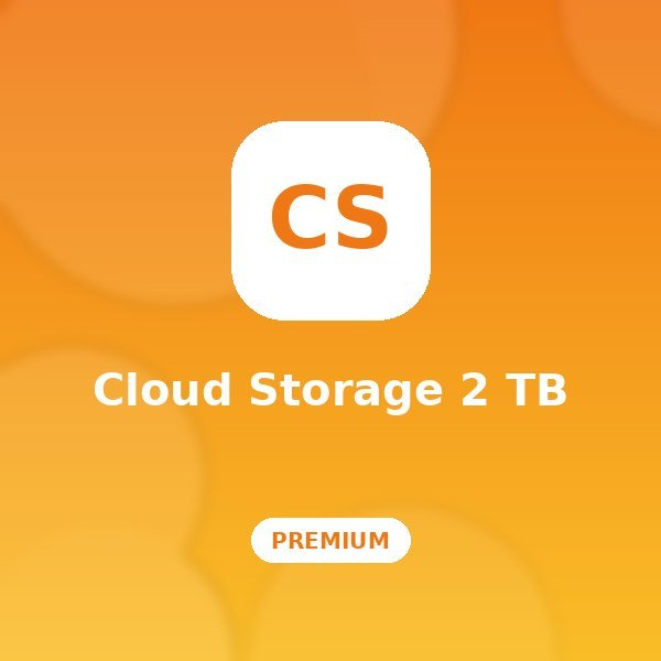 Cloud Storage 2 TB