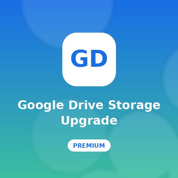 Google Drive Storage Upgrade