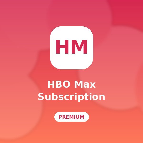 HBO Max Subscription