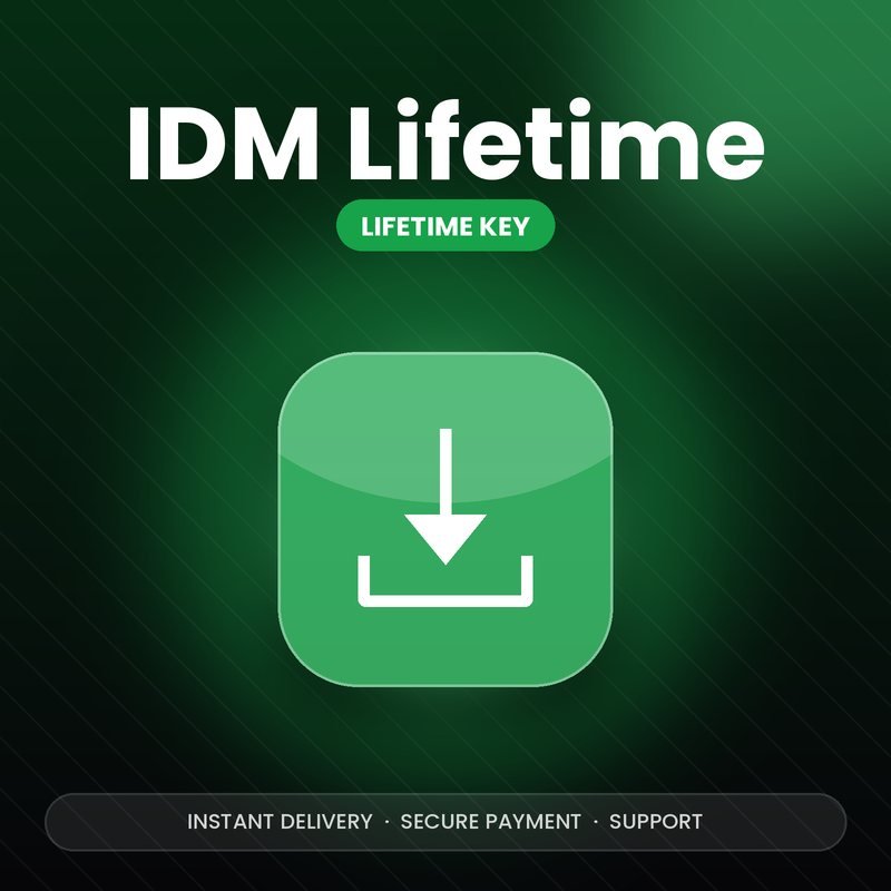 Internet Download Manager (IDM) — Lifetime